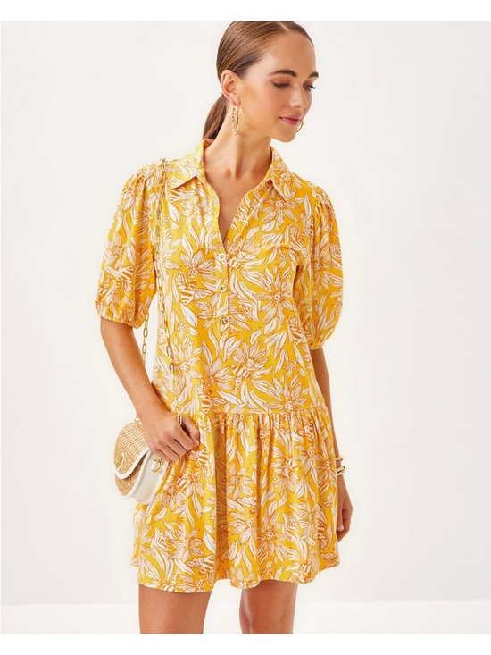 Lilly Pulitzer Dresses & Skirts - Lilly Pulitzer NWOT BINGLEY DRESS HIDEAWAY HONEYCOMB size Small